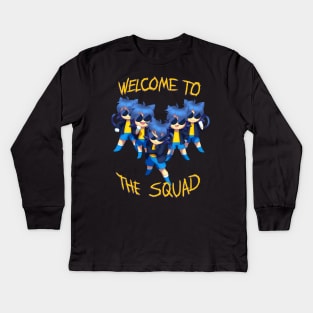 Snowie Squad Kids Long Sleeve T-Shirt